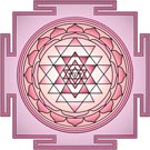 "Sri Yantra Mauve" T-Shirt